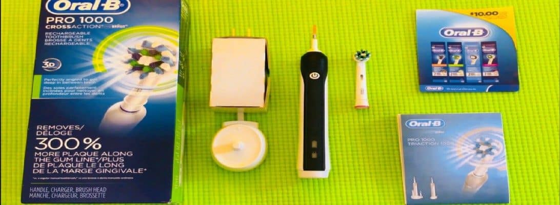 Our Oral-B Pro 1000 Electric Toothbrush Review