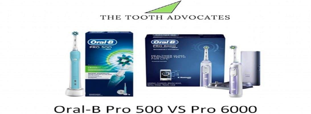 Oral-B Pro 500 VS Pro 6000